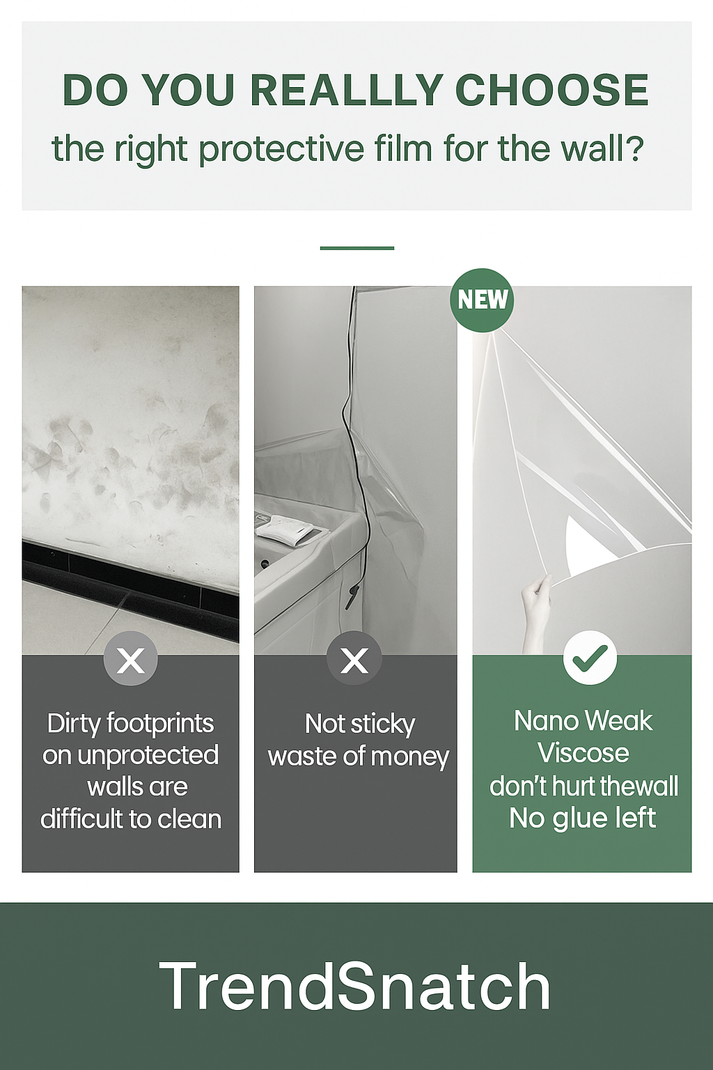 ClearWall Pro™-  Wall Protecter ( Pack of 2 )